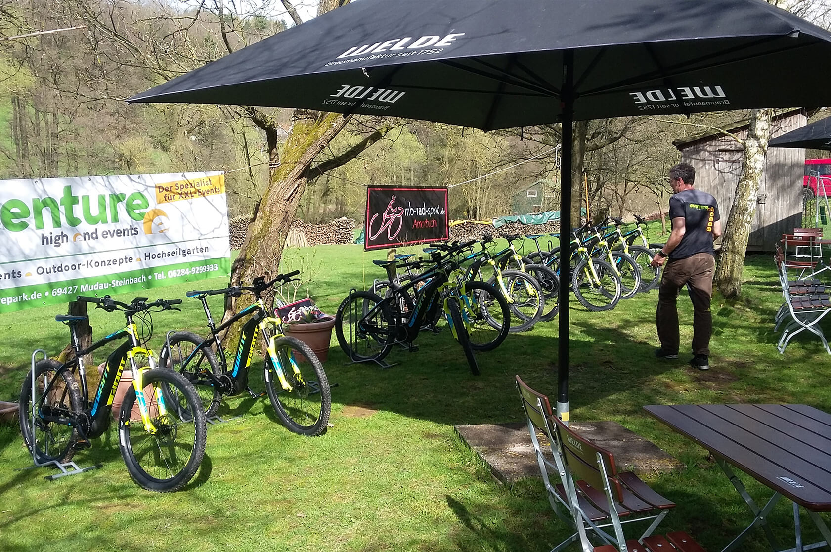 E-Biking-Verleih im Odenwald für Teams, Firmen und Privatpersonen